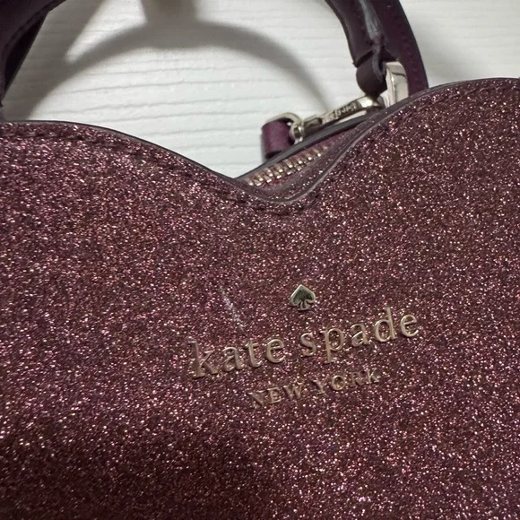 Kate Spade Love Shack Heart Shaped purse NWT - Picture 3 of 14